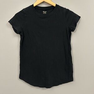 Madewell Black Short Sleeve Tee Size XXS